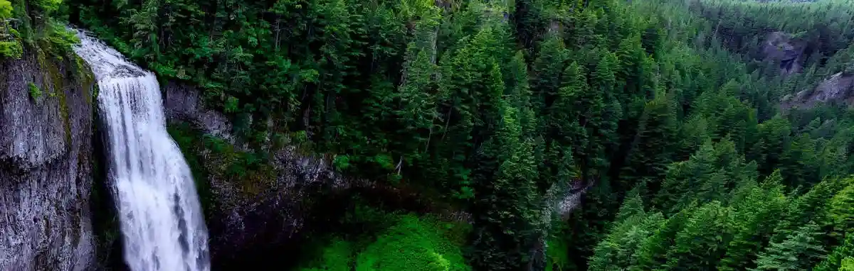 PIcture of Salt creek falls metaphor for "What is divorce mediation?"